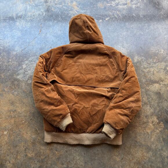 Crazy Rare Vintage Eddie Bauer Corduroy Goose Jacket - Picture 7 of 7